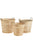 Basket round bamboo "M", 40x36cm