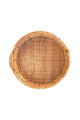 Tray rattan round "L"