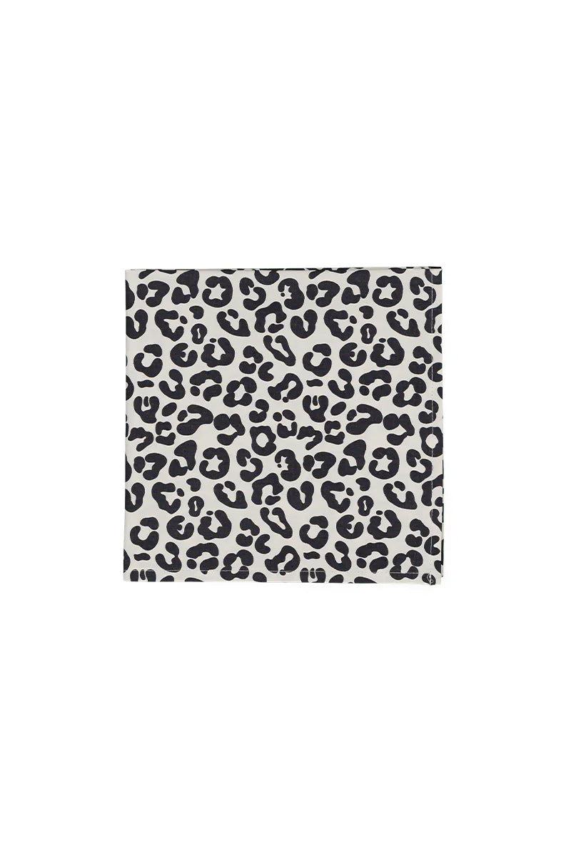 Napkin, Ecru Animal Print