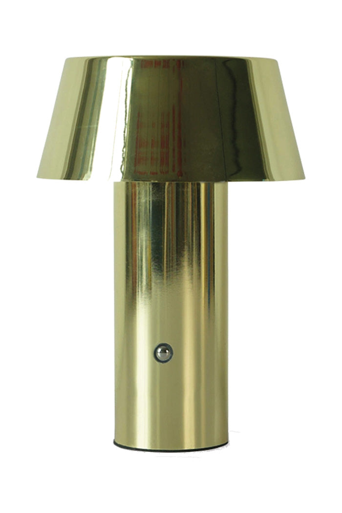 Table Lamp | Shinny  Gold Green