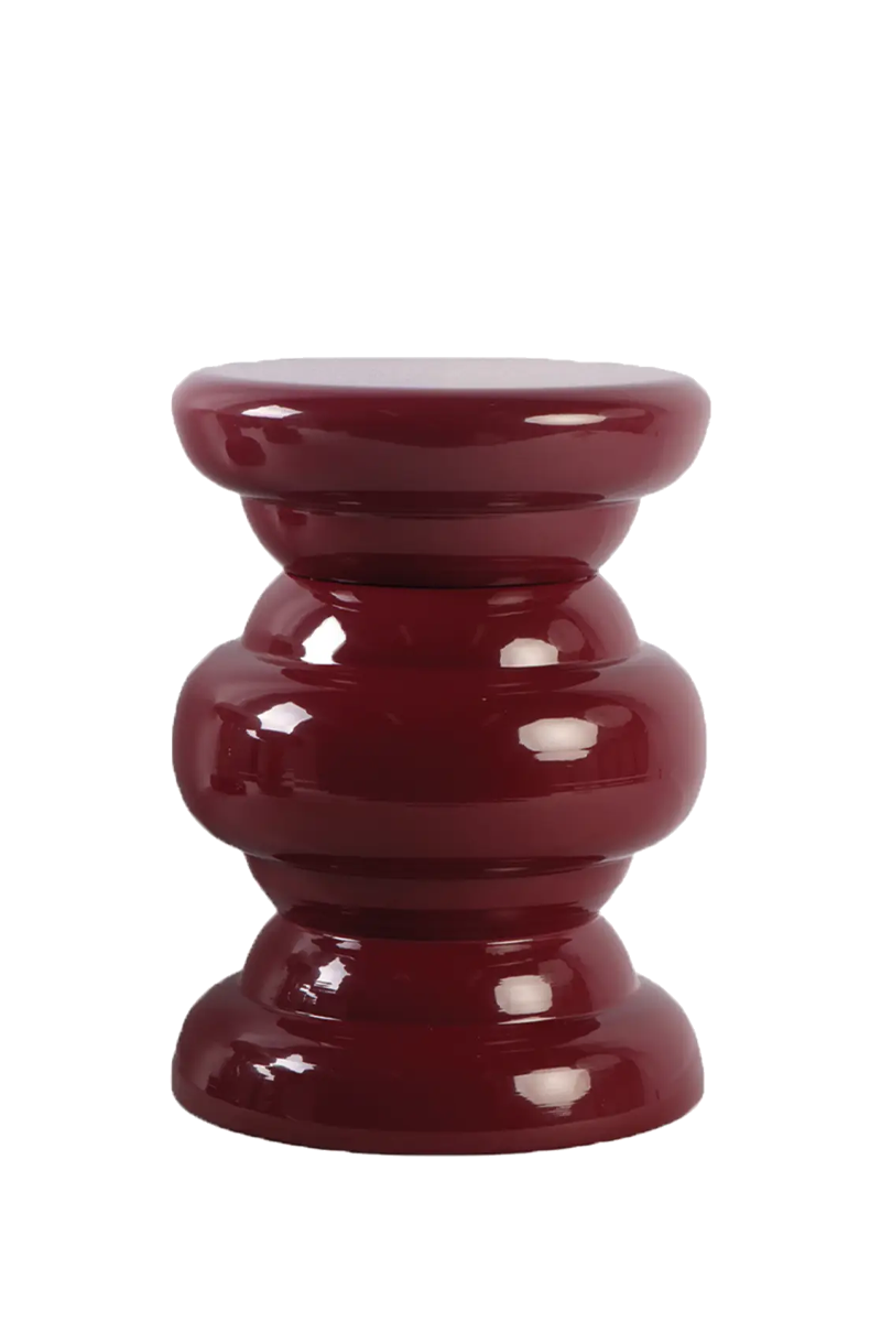 Stool | Burgundy