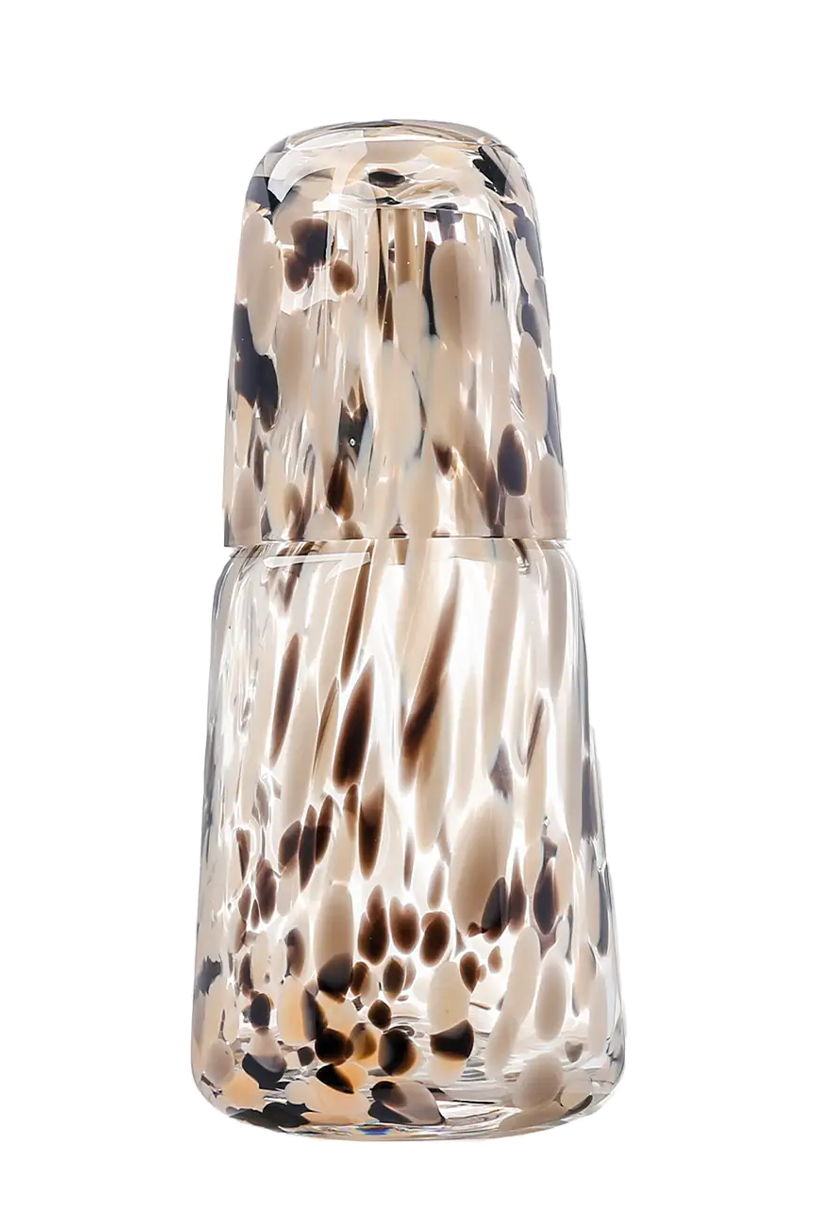 Water Bottle | Marble Brown