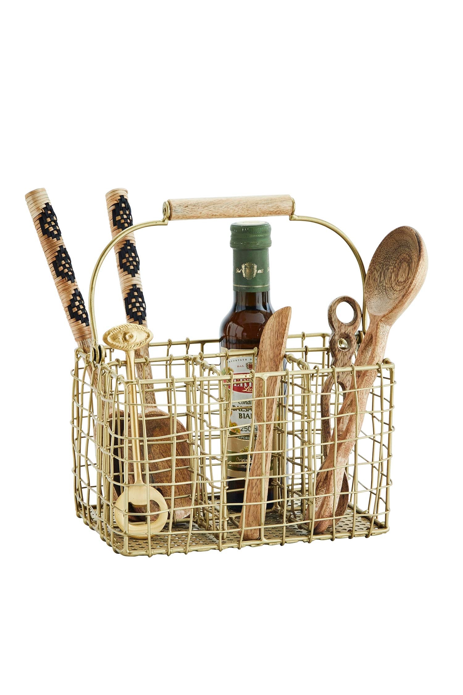 Salad set | Rattan Black