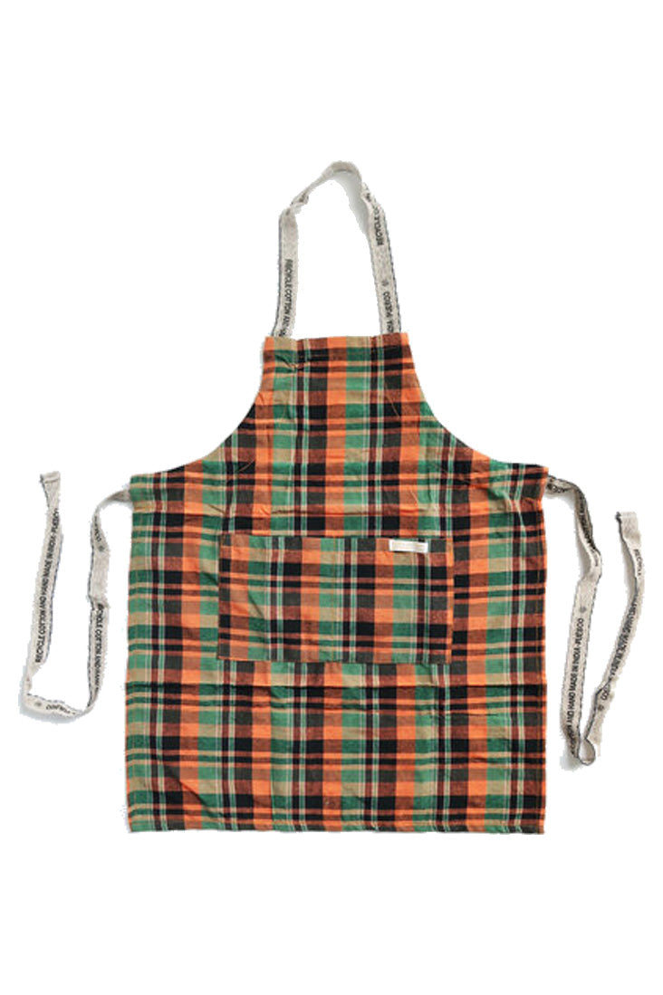 Apron | Checkered Green