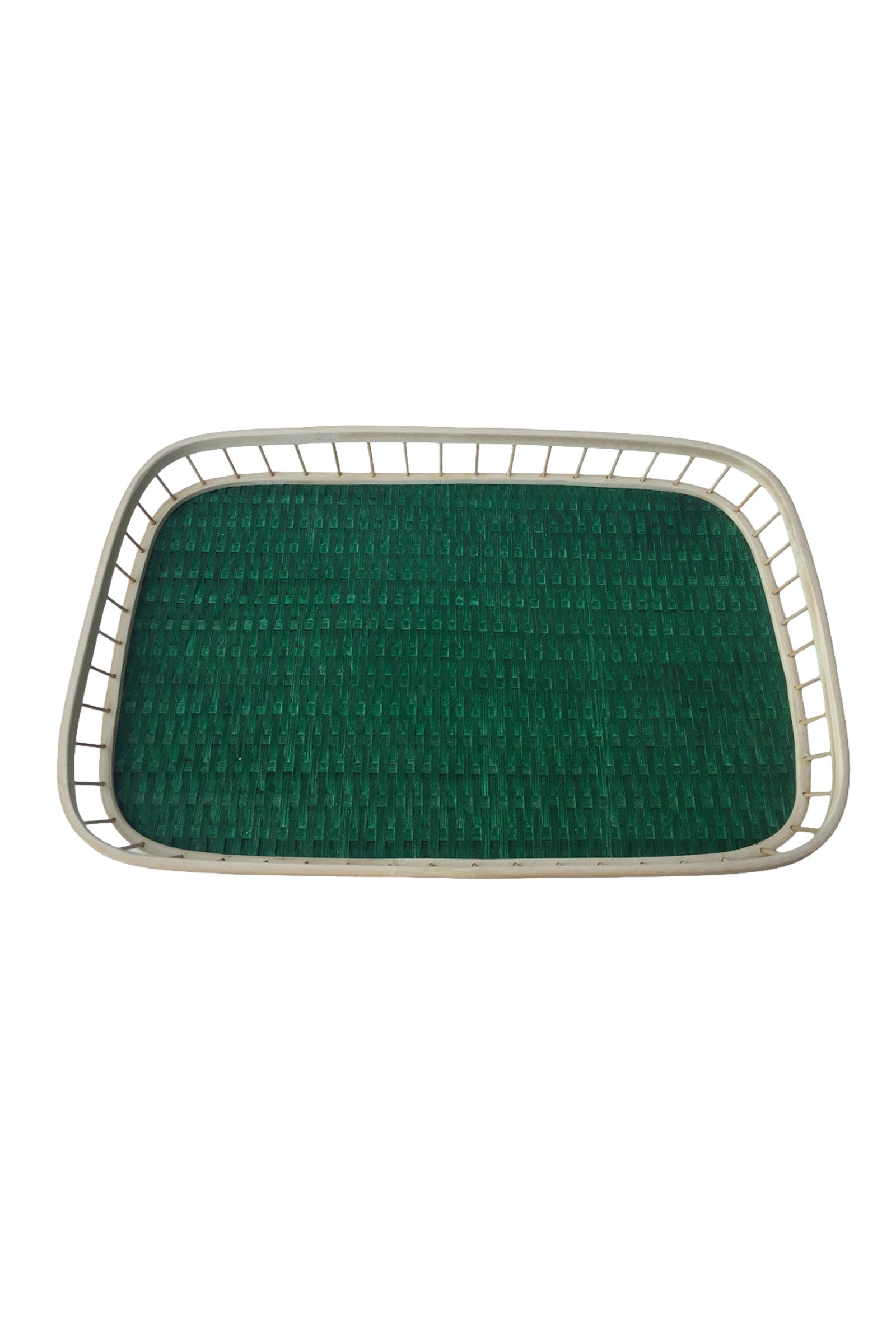 Tray Bamboo Rectangular | Green