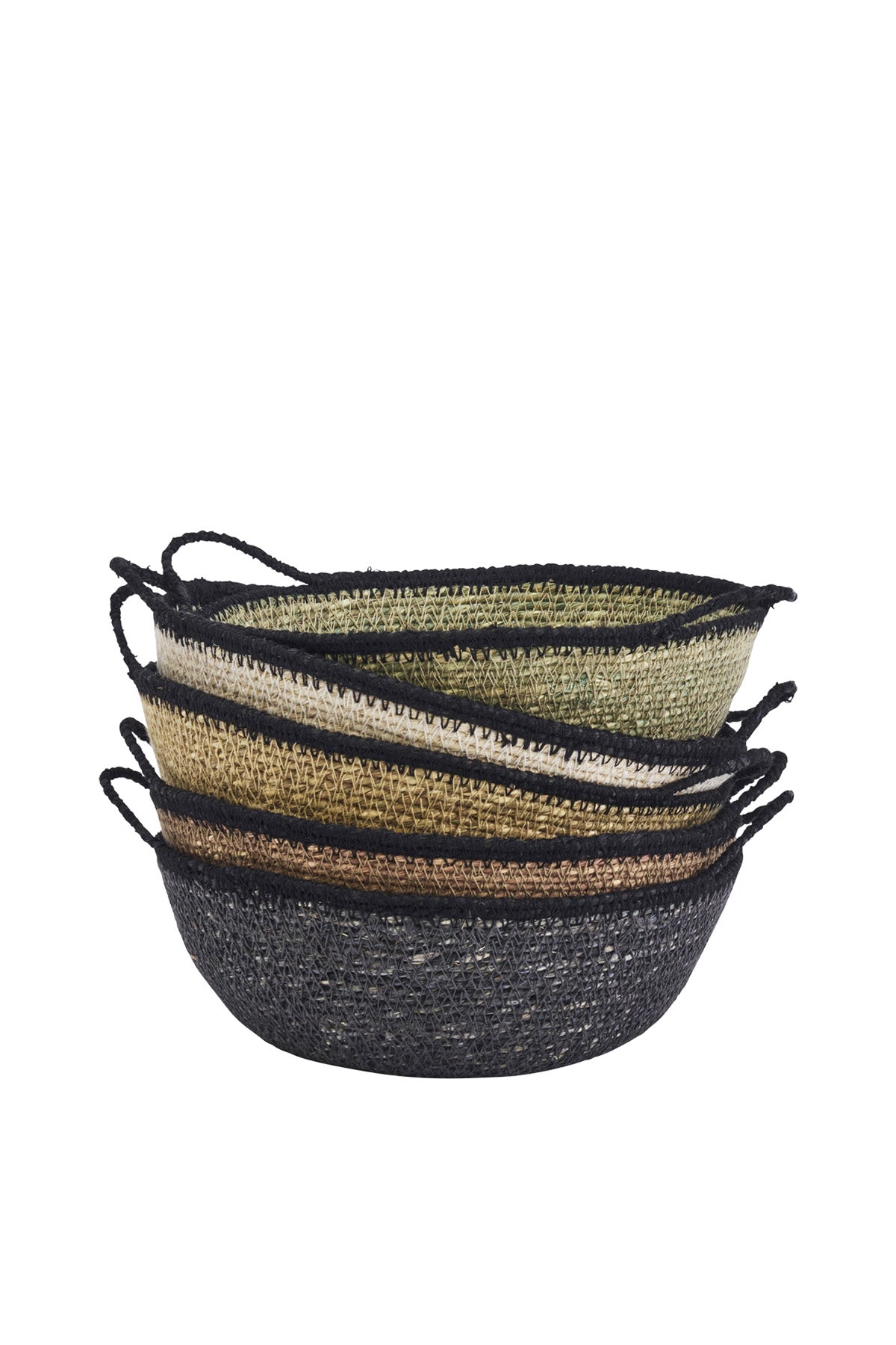 Seagrass Basket w/ Handles | Choose colour