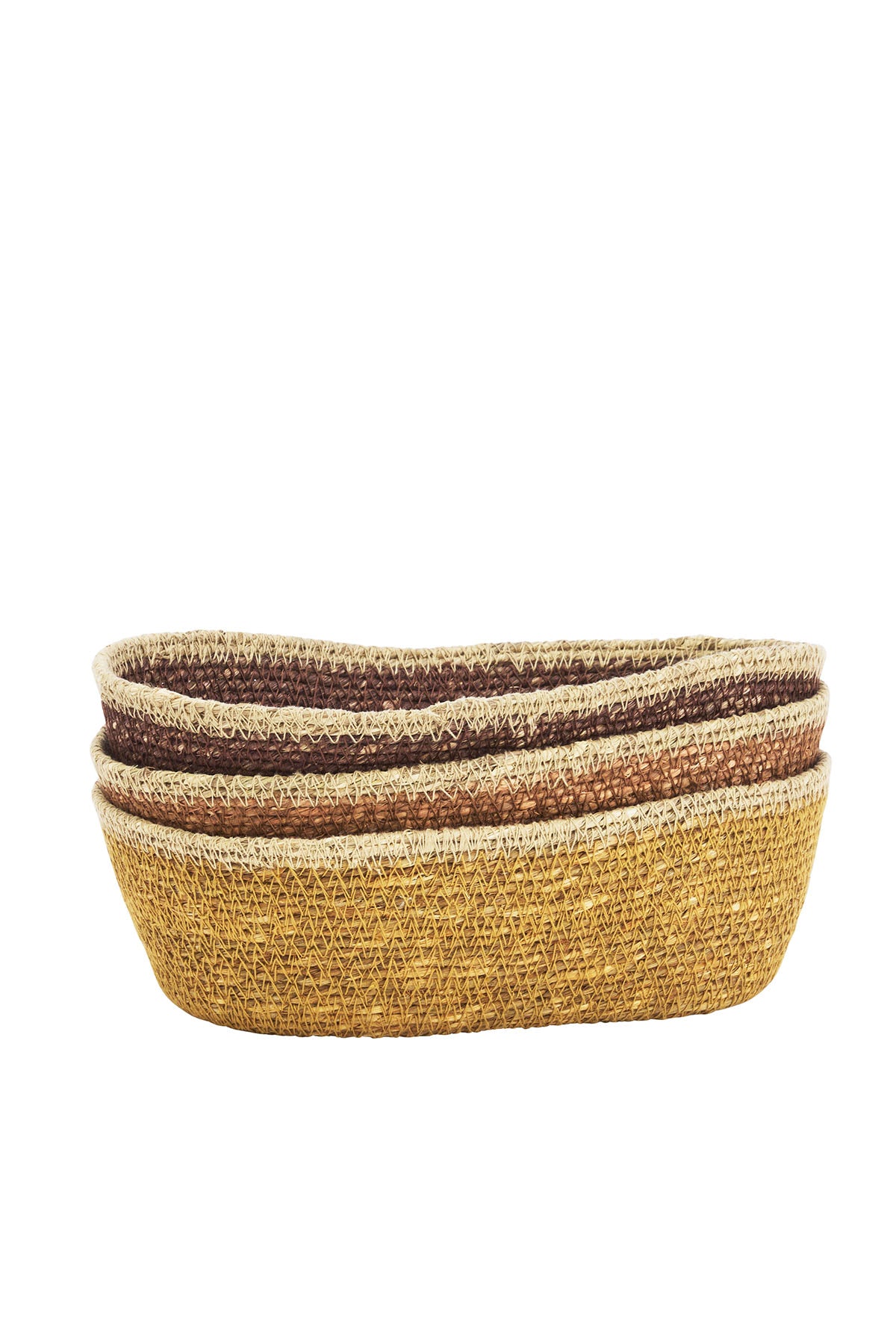 Oval Seagrass Basket | Choose colour