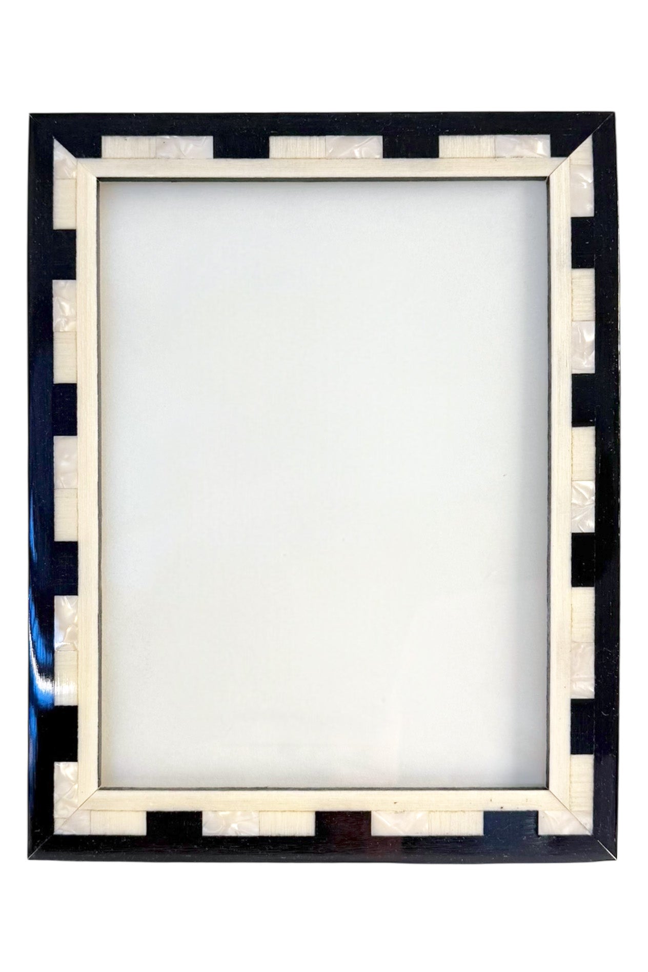 Photo Frame Black & White Squares | Choose Size