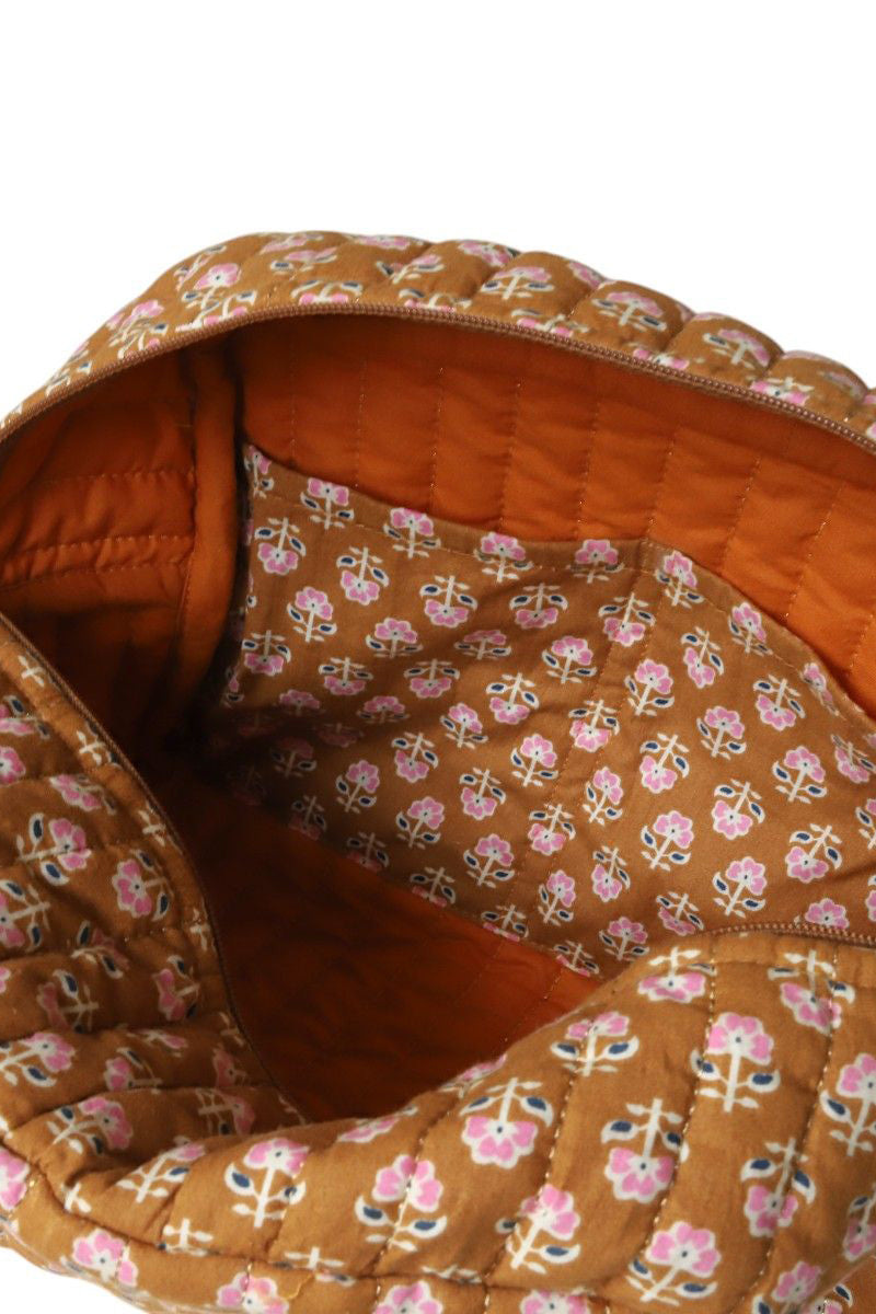 Pouch With Flowers |  Moustard