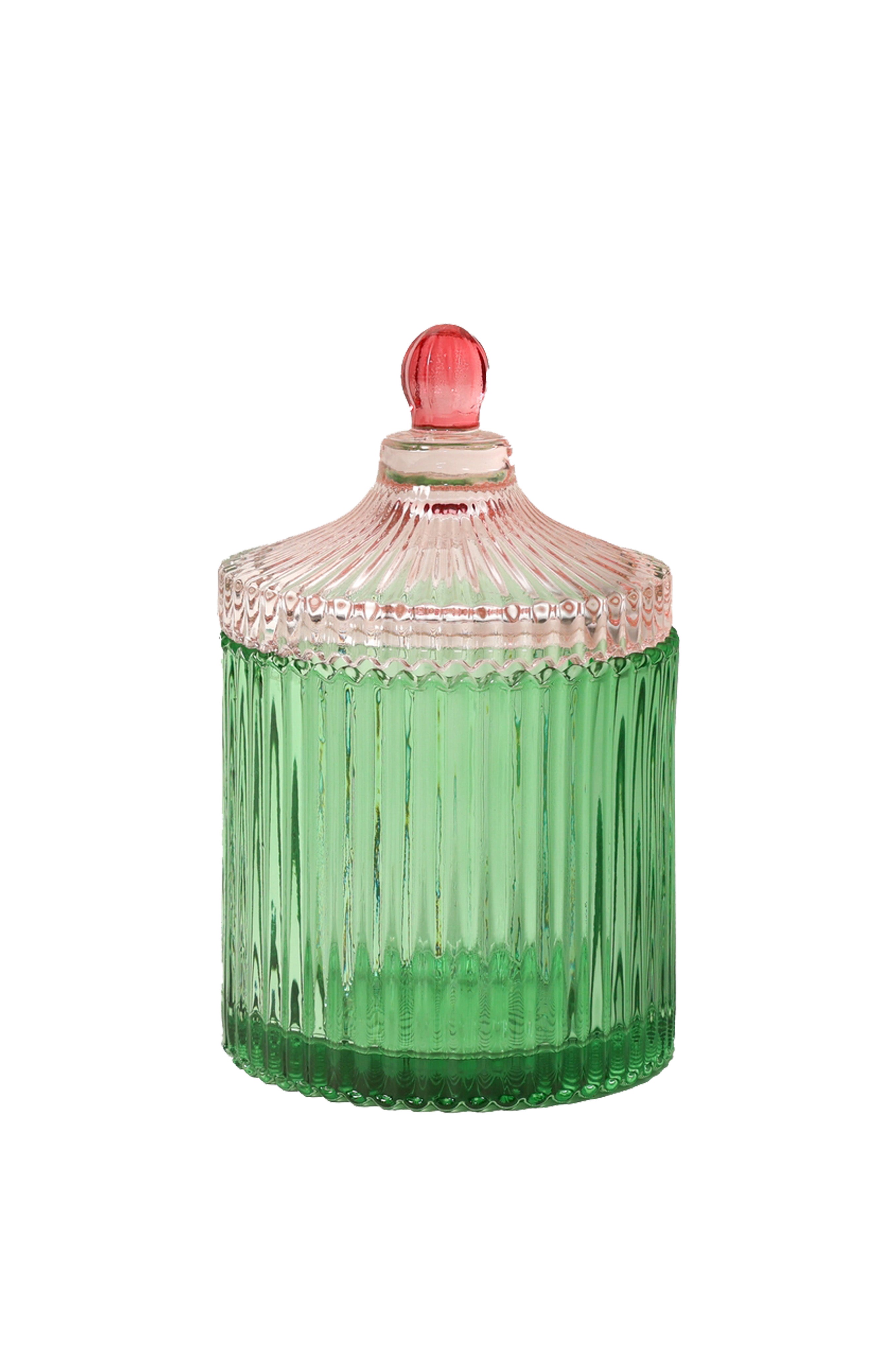 Bonbonnerie, Green & Pink, 17cm