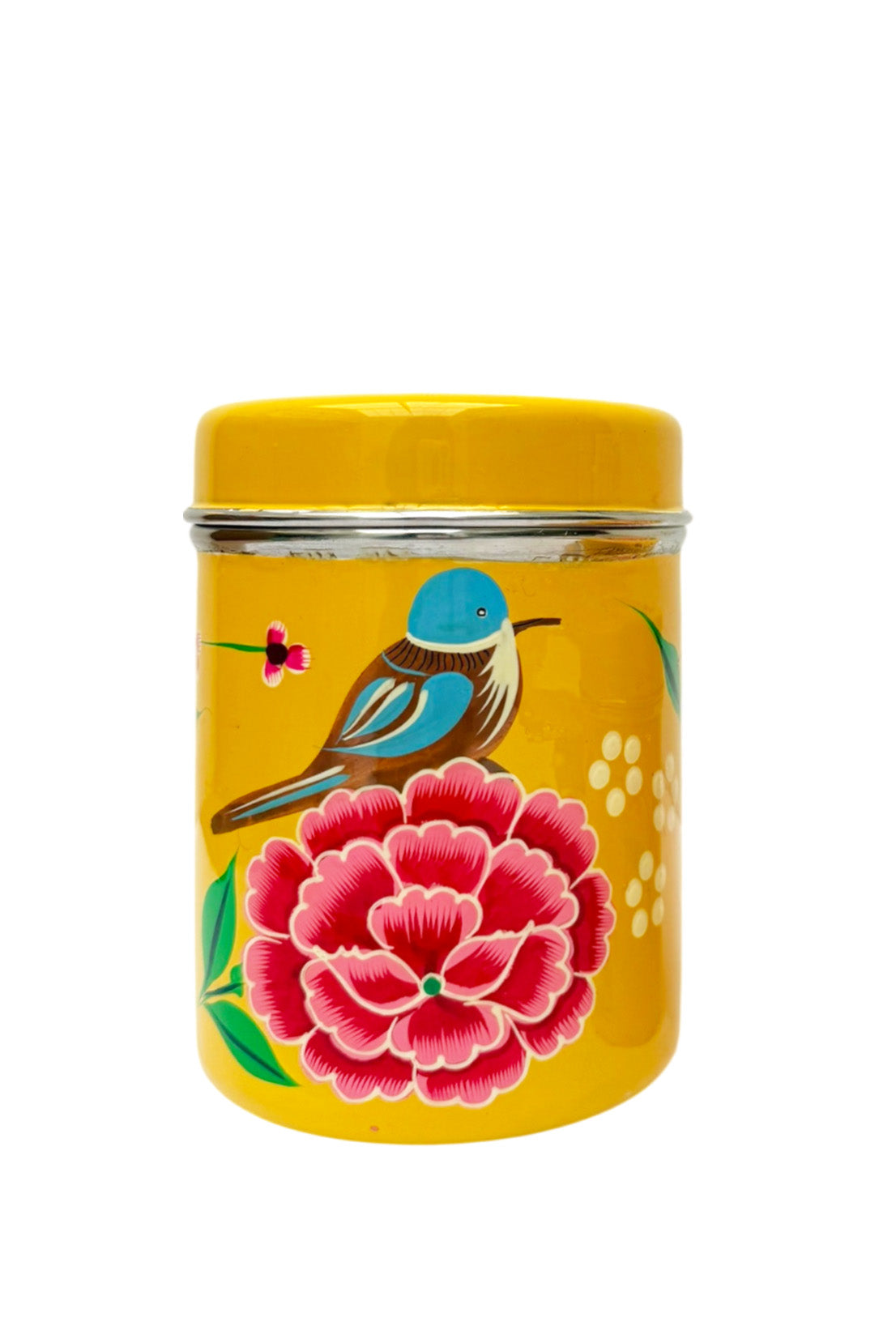 Steel Painted Box Medium | Yellow
