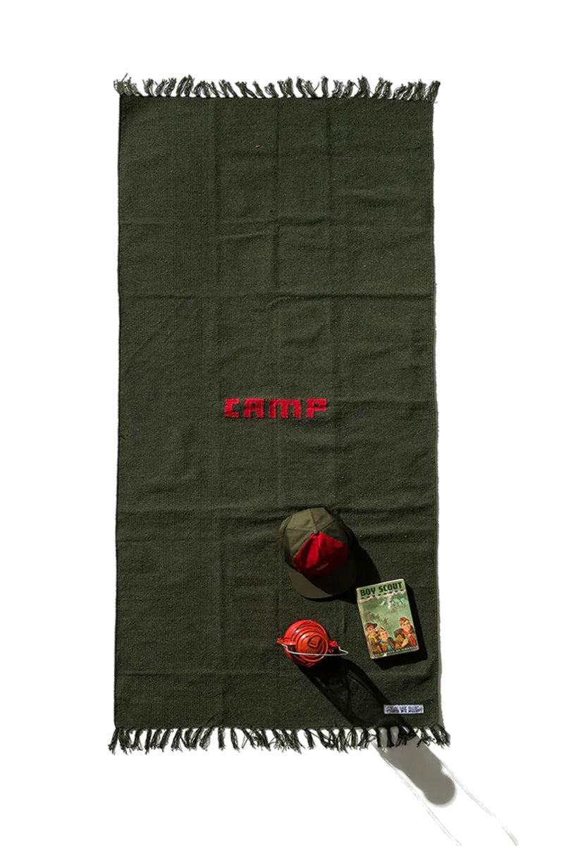 Camp Rug | Handloomed Recycle Yarn