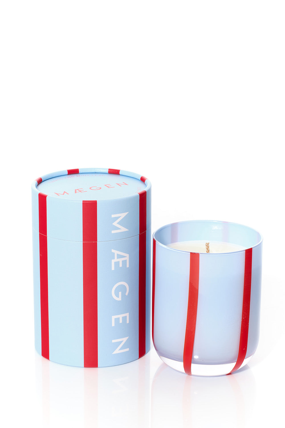 Scented Candle | Blue & Red