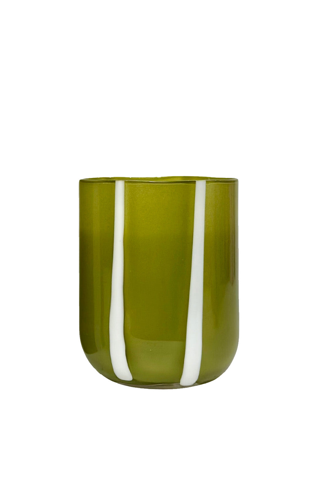 Scented Candle | Olive & White