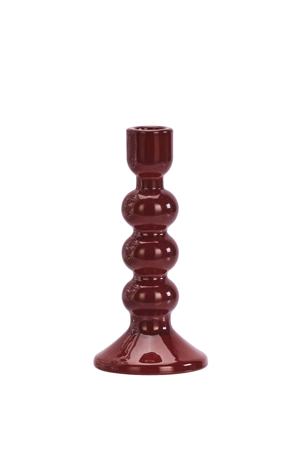 Glass Candle Holder L | Syrah