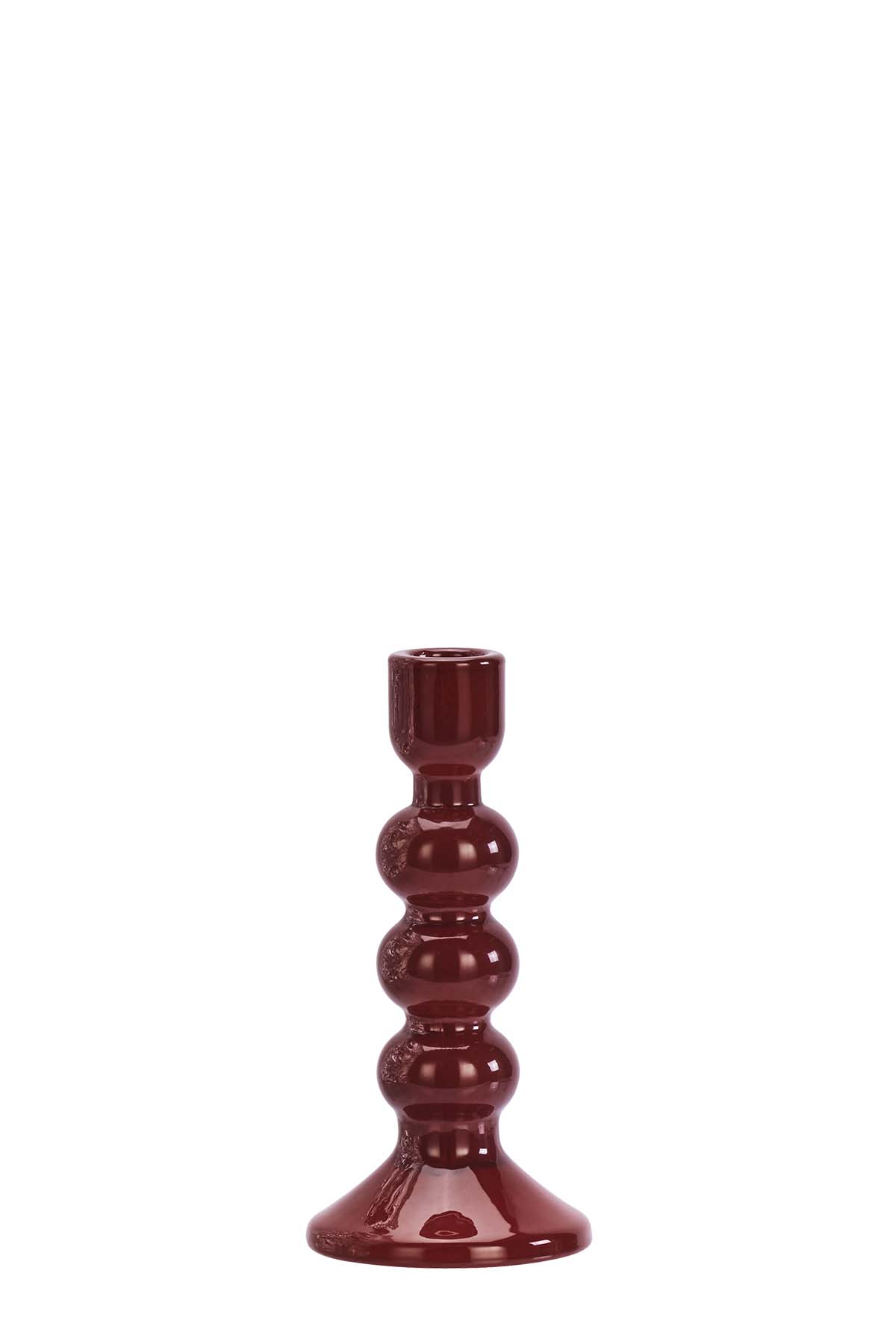 Glass Candle Holder L | Syrah