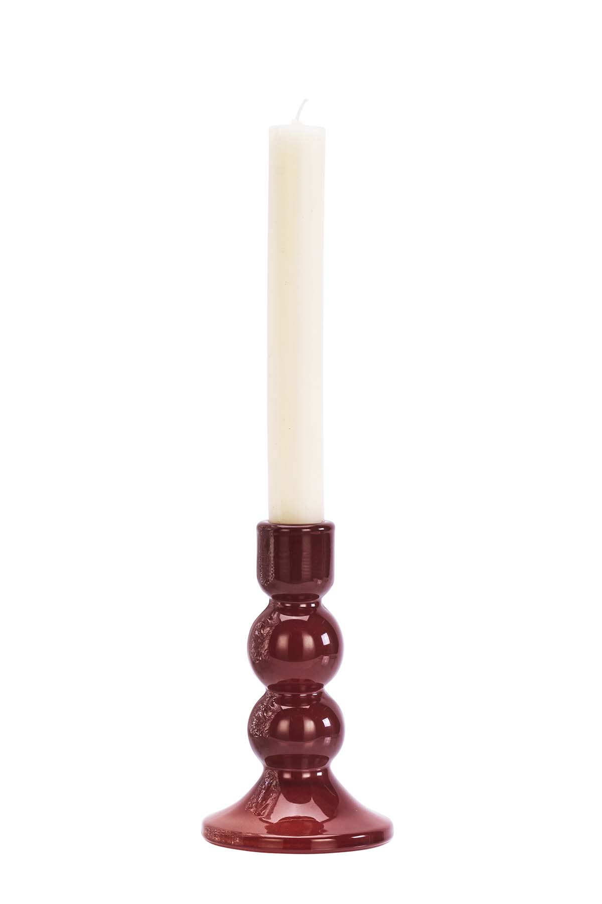 Glass Candle Holder S | Syrah