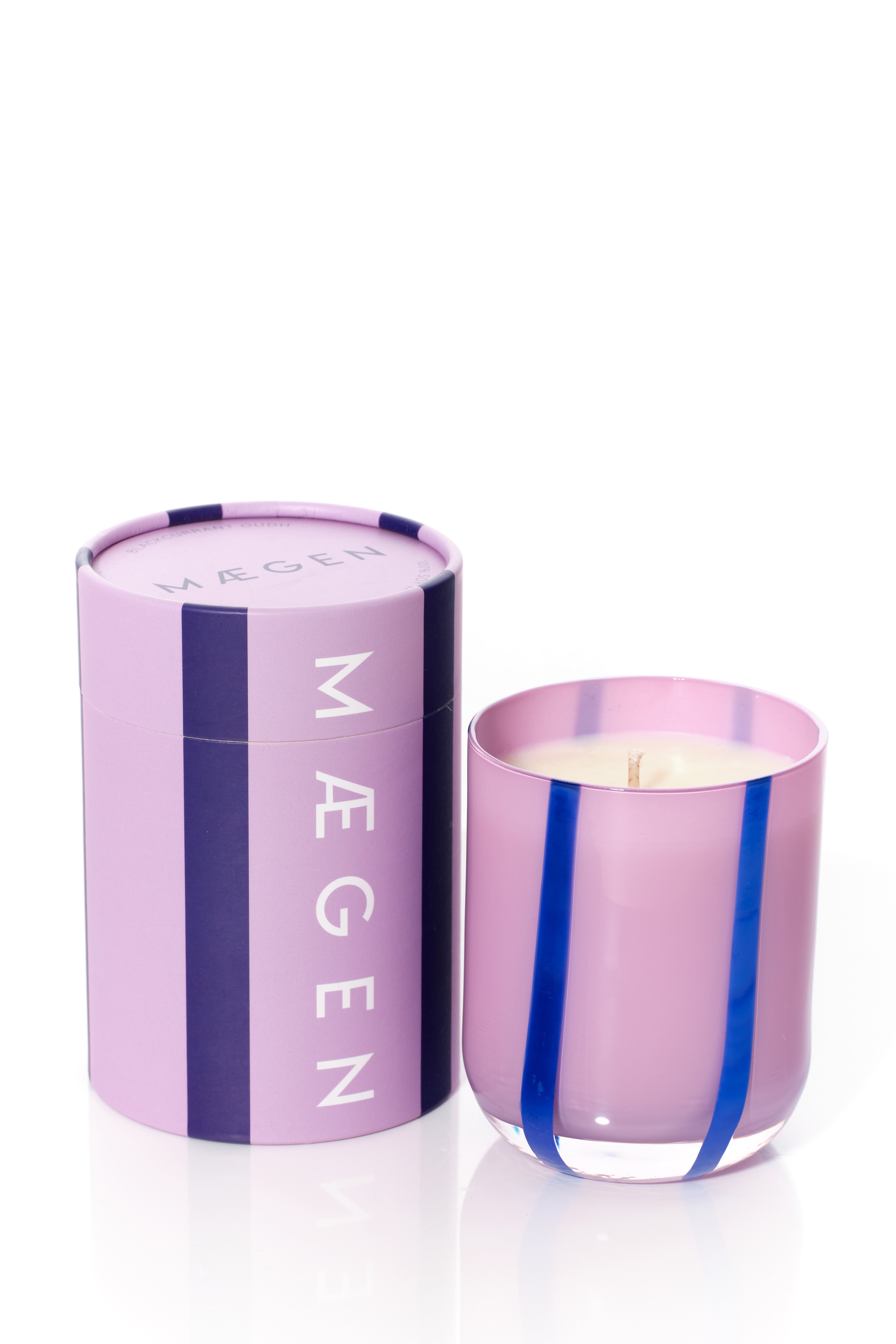 Scented Candle | Navy & Lilac