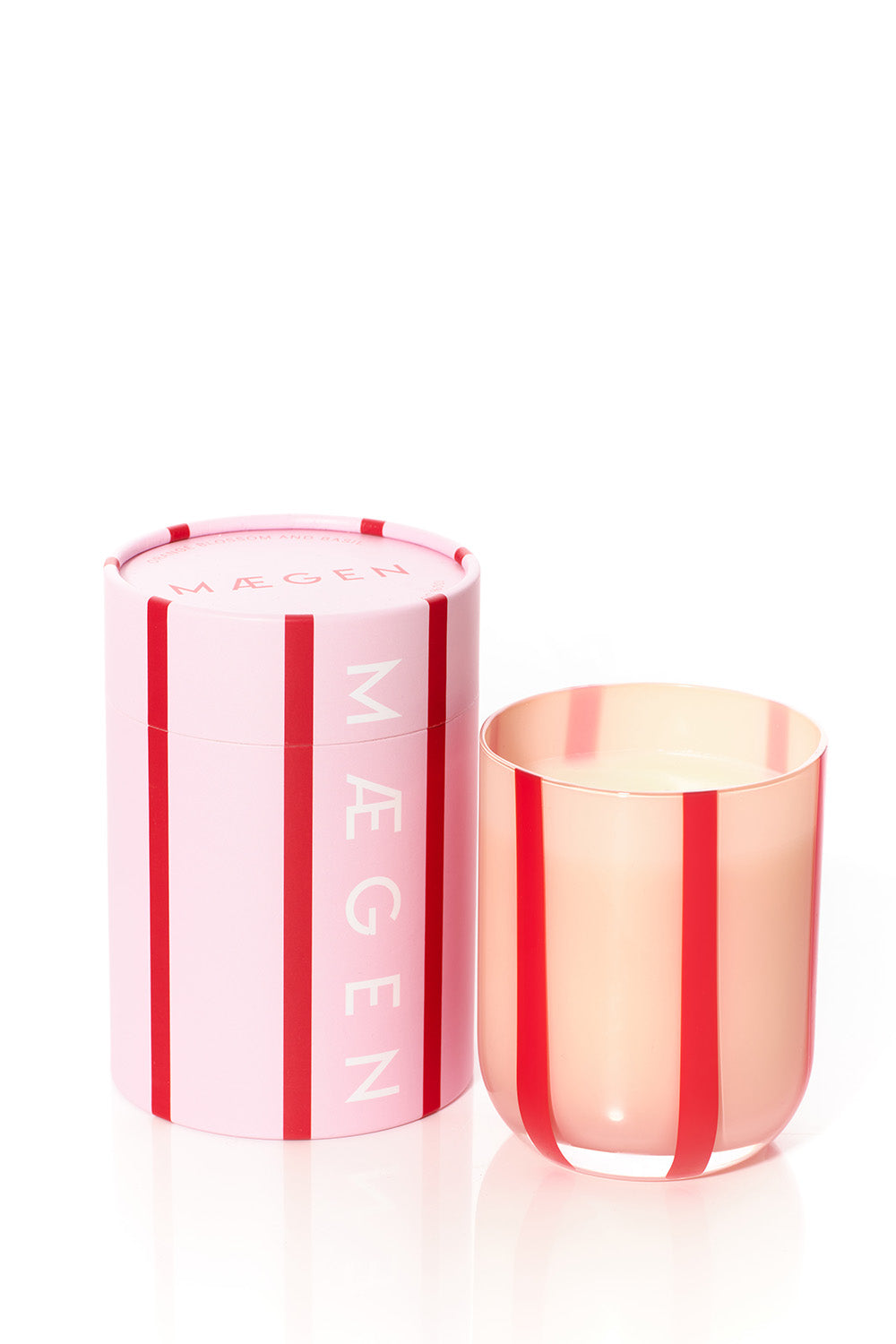 Scented Candle | Pink & Red