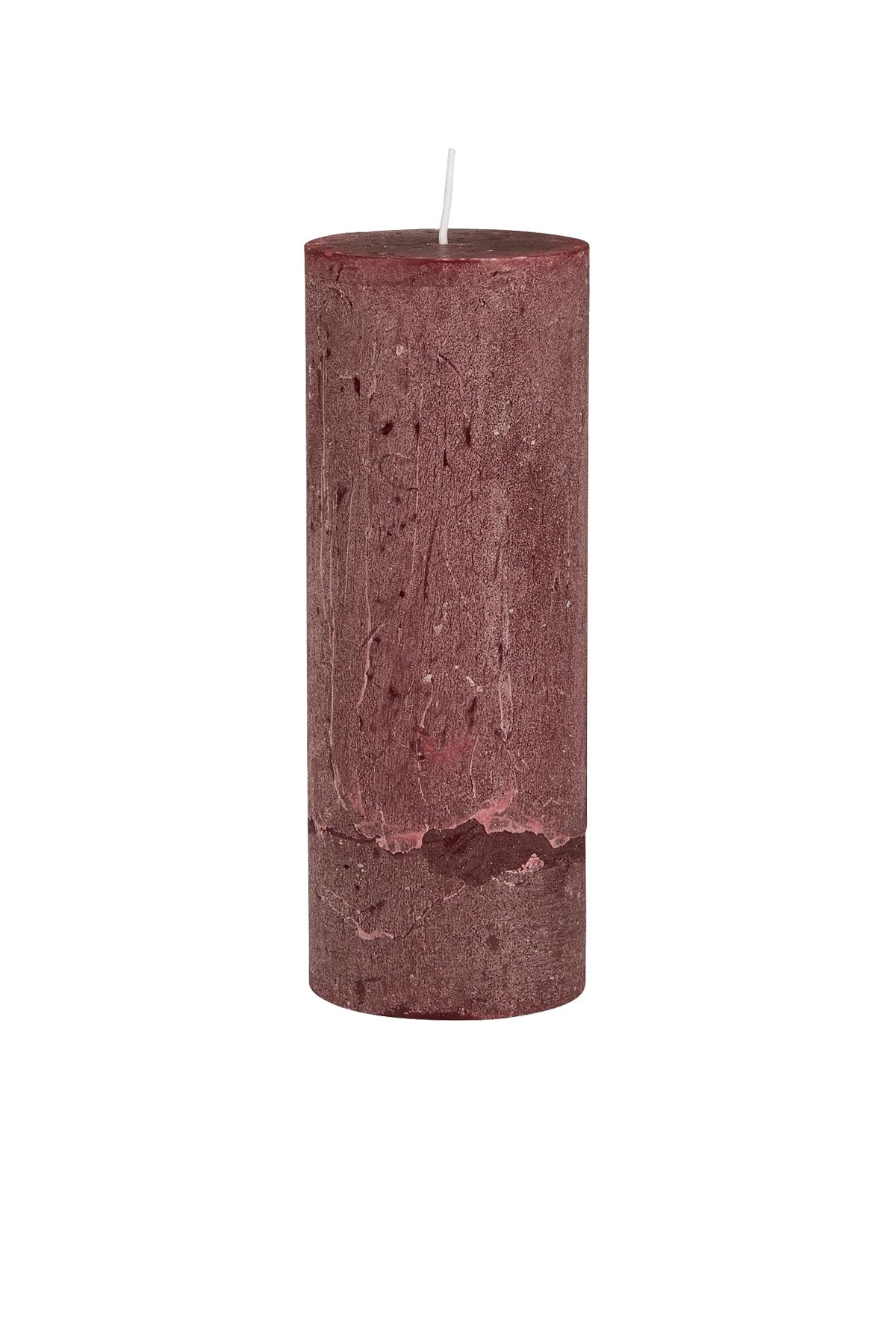 Rustic Candle L | Bordeaux