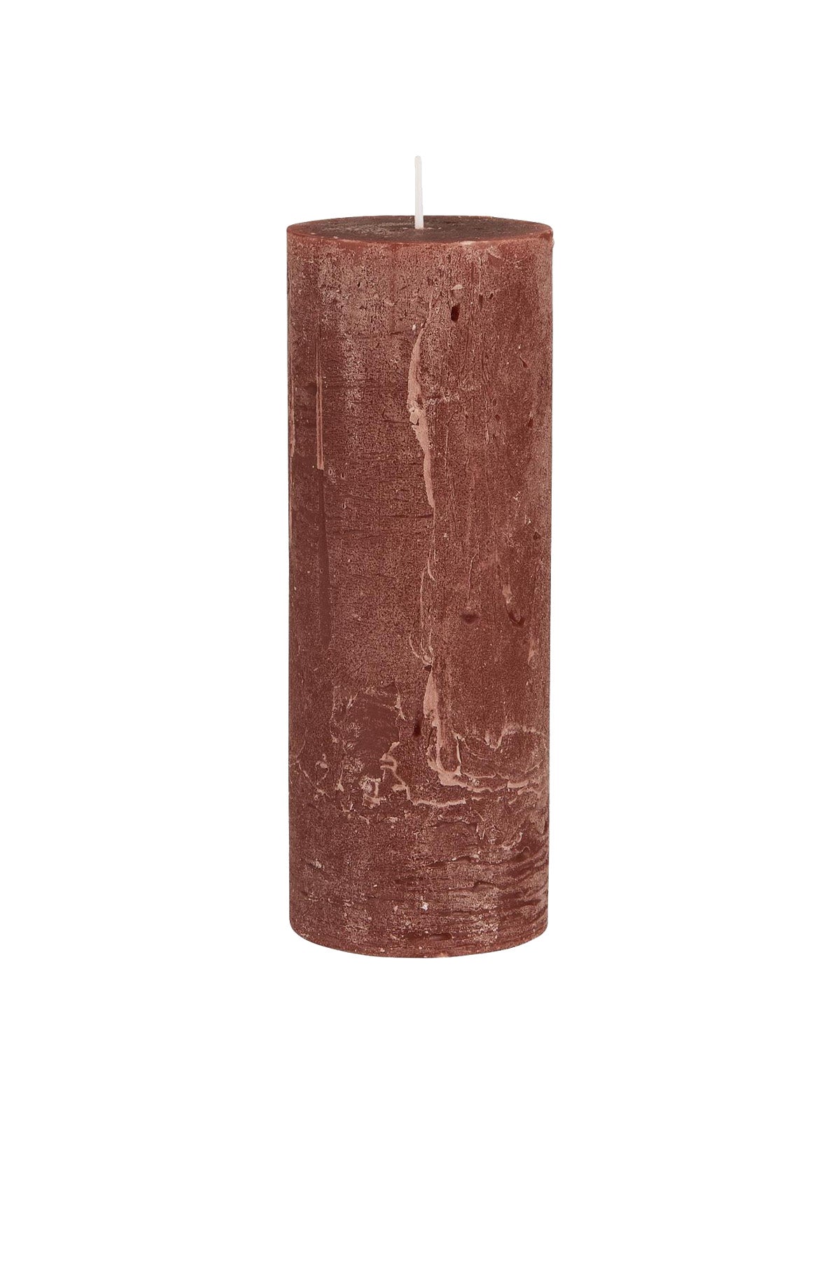 Rustic Candle L | Rust