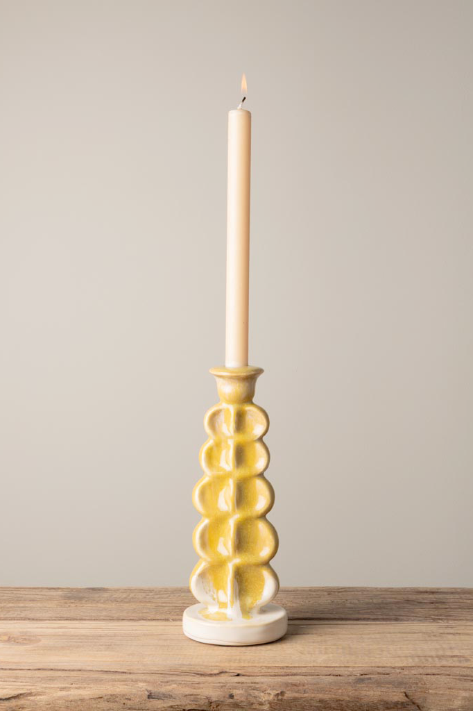 Candlestick | Yellow