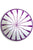 Ceramic Plates & Serving Dishes, Purple Stripes