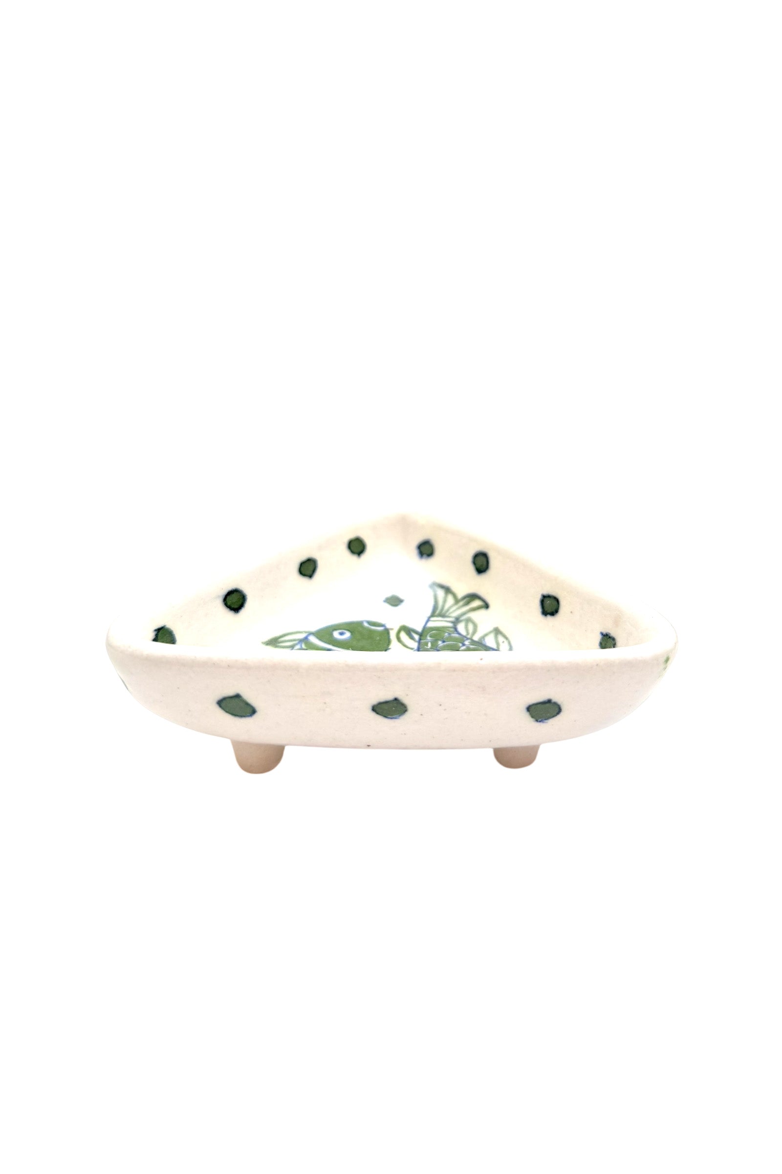 Ceramic Bowl Triangular | Fish