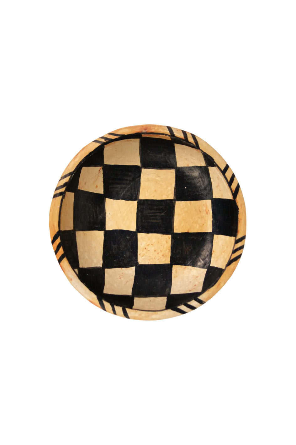 Clay Plate | Checkered