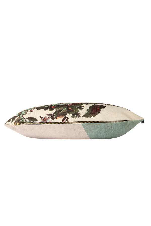 Cushion |  Green Floral Print