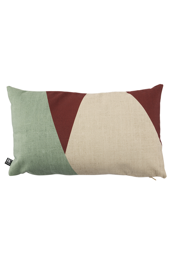 Cushion |  Green Floral Print
