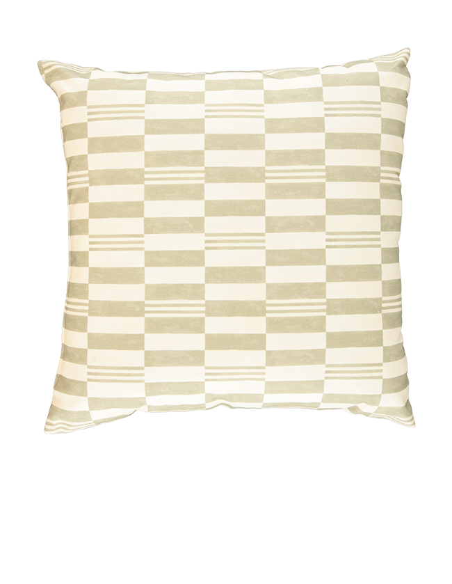 Cushion Geometric Light Grey