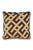 Cushion geometric brown