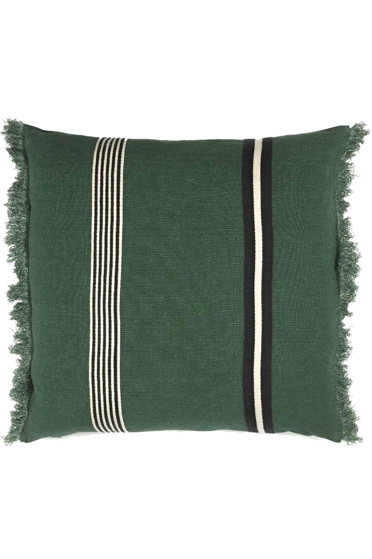 Cushion Green Stripes