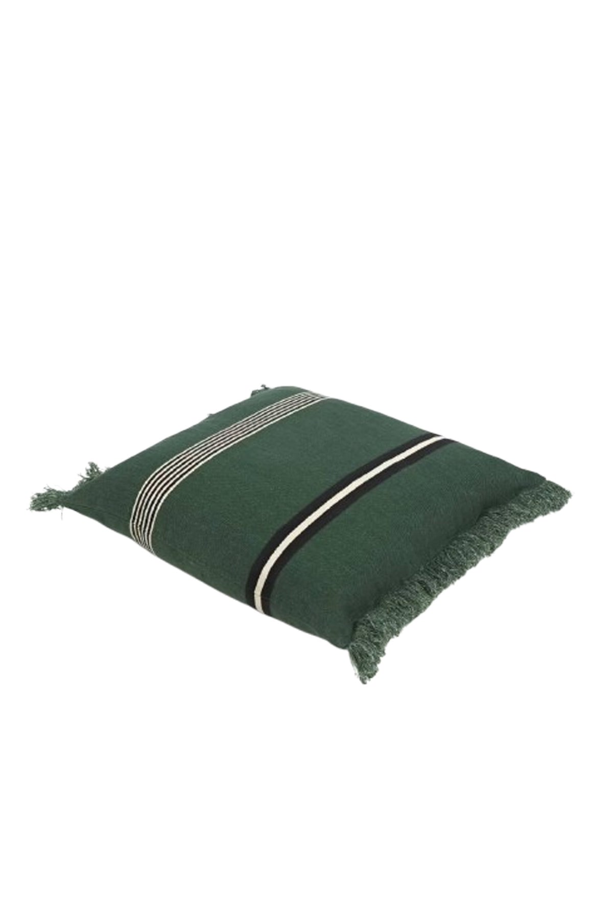 Cushion Green Stripes
