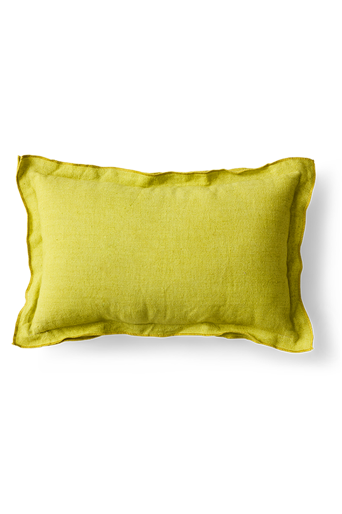 Linen Cushion | Lemongrass