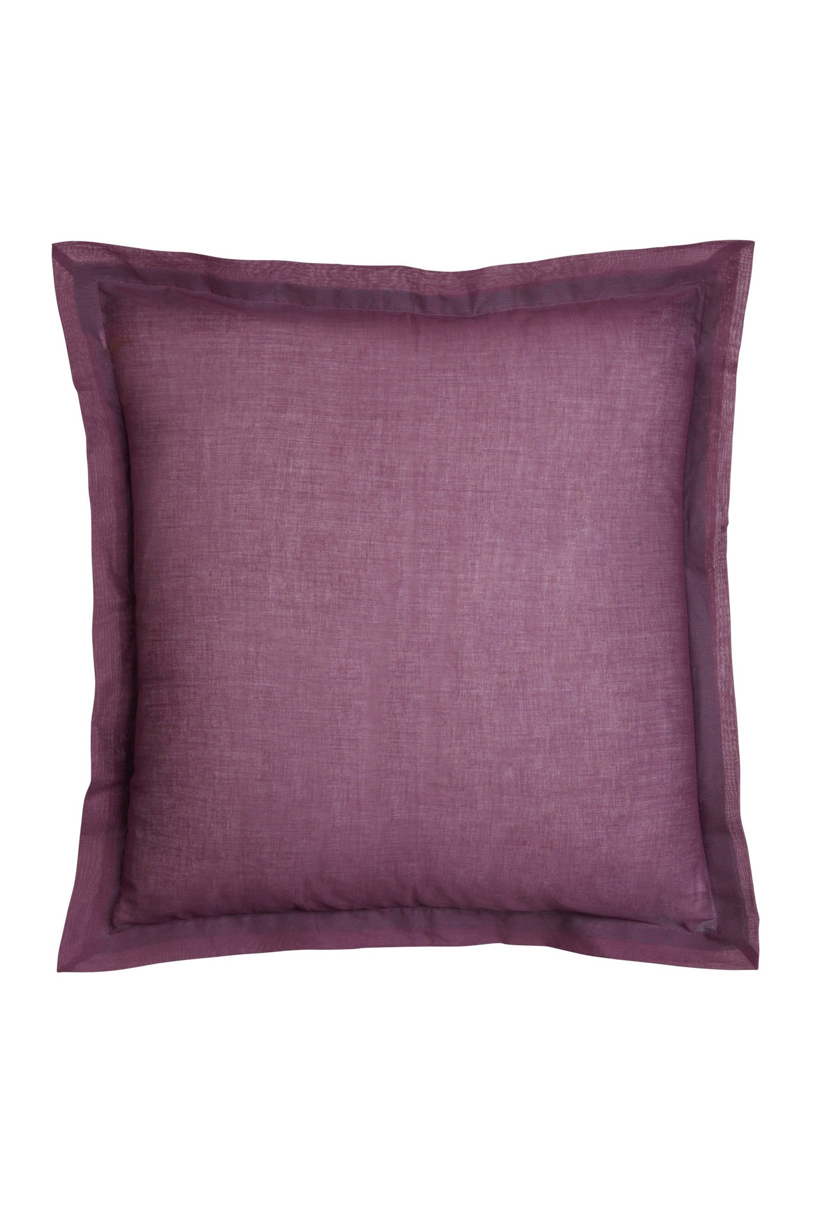 Cushion, Jade violet organza