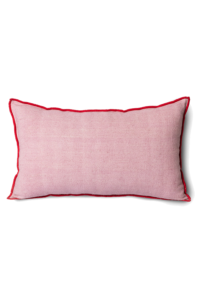 Linen Cushion | Pink