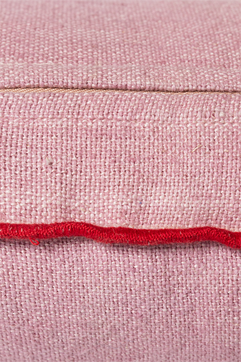 Linen Cushion | Pink