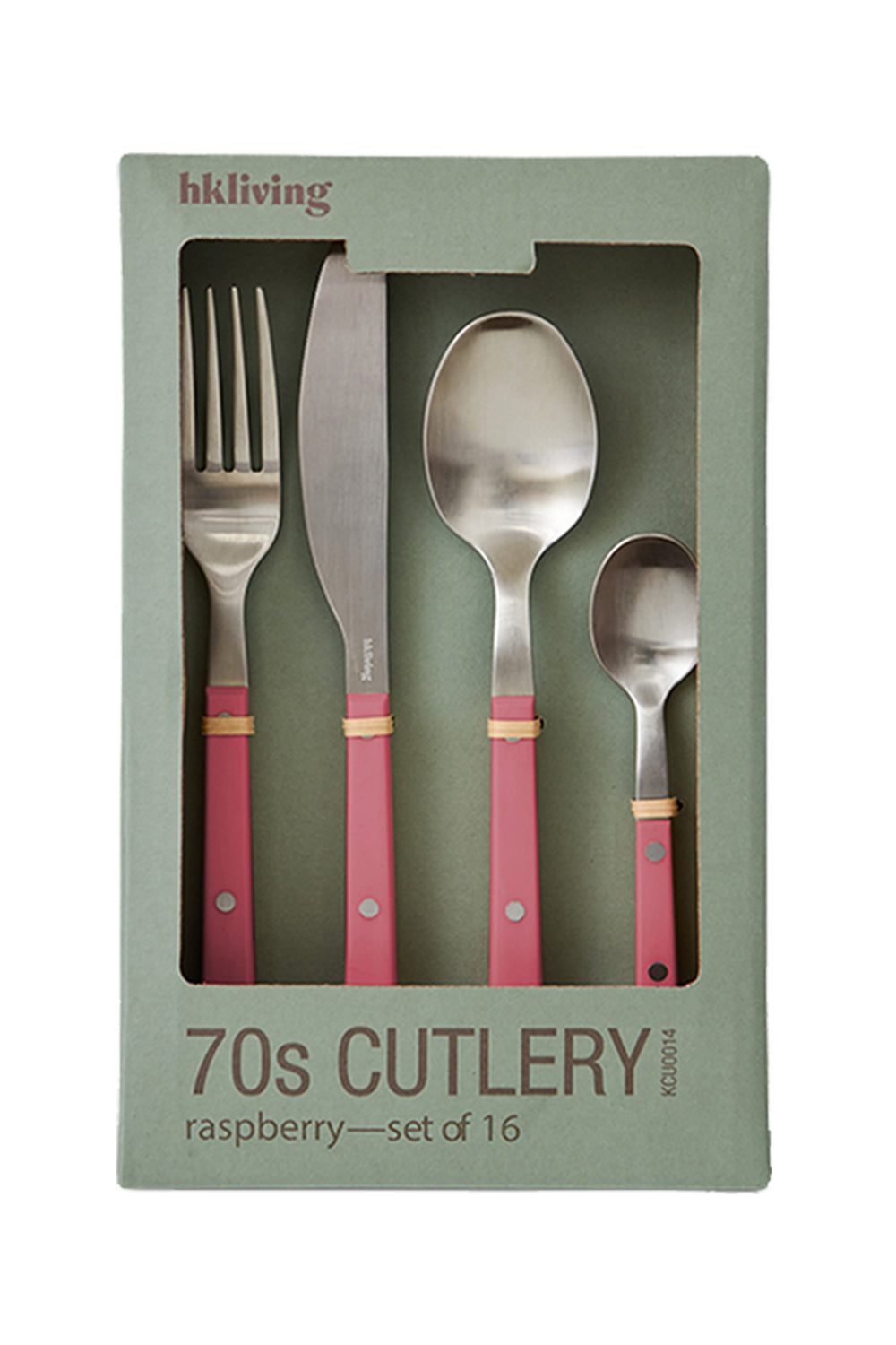 Cutlery | Raspberry | Set of 16