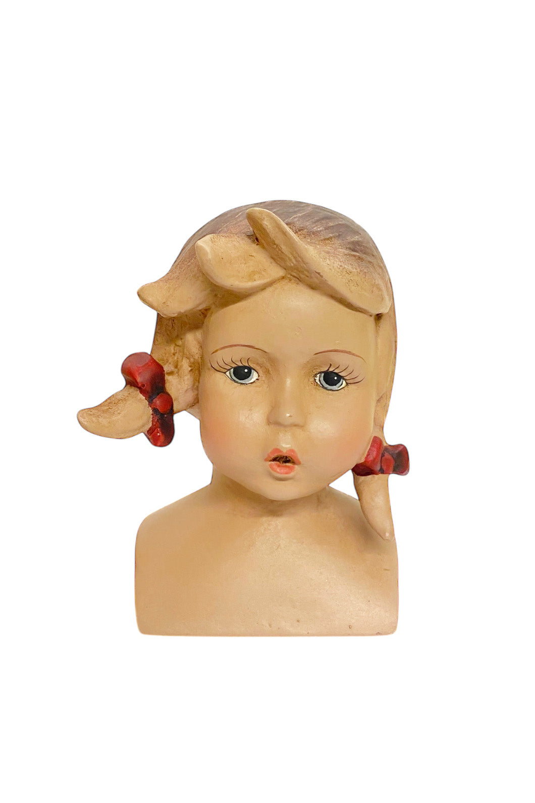 Doll Head with pigtails