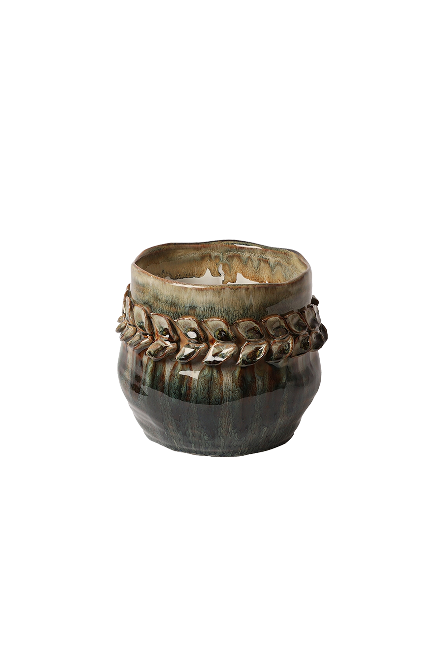 Flower Pot | Antique Blue