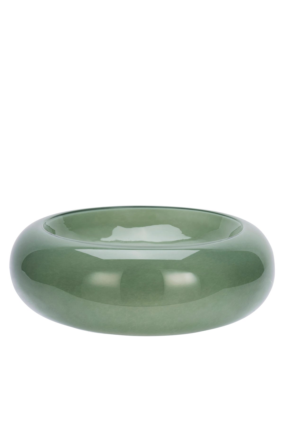Glass Bowl L | Green
