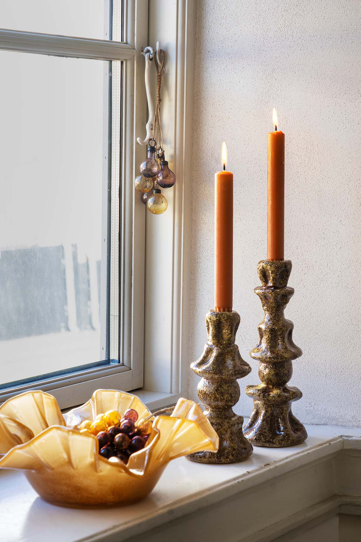 Glass Bowl | Ruflle Caramel