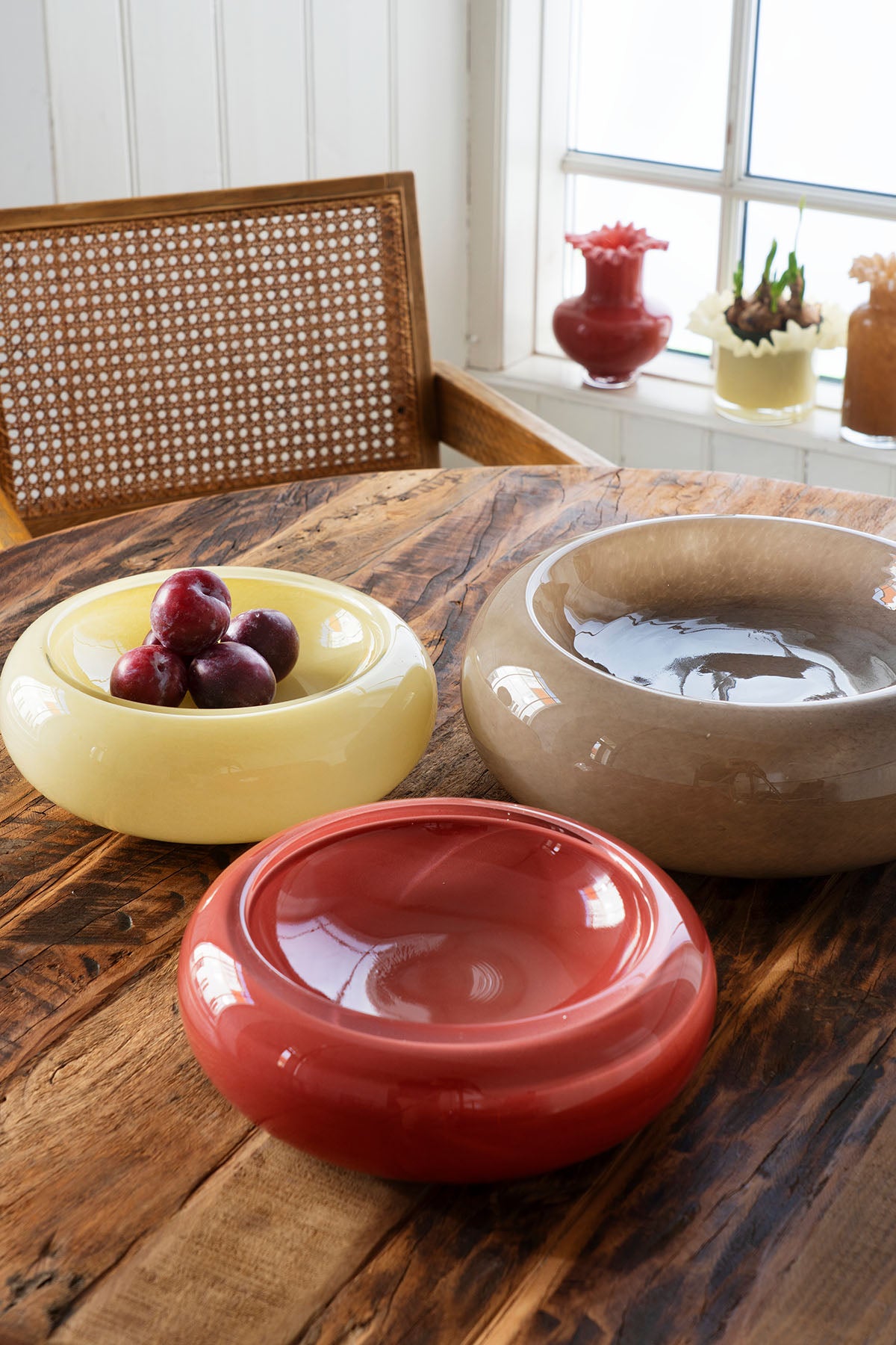 Glass Bowl S | Marron