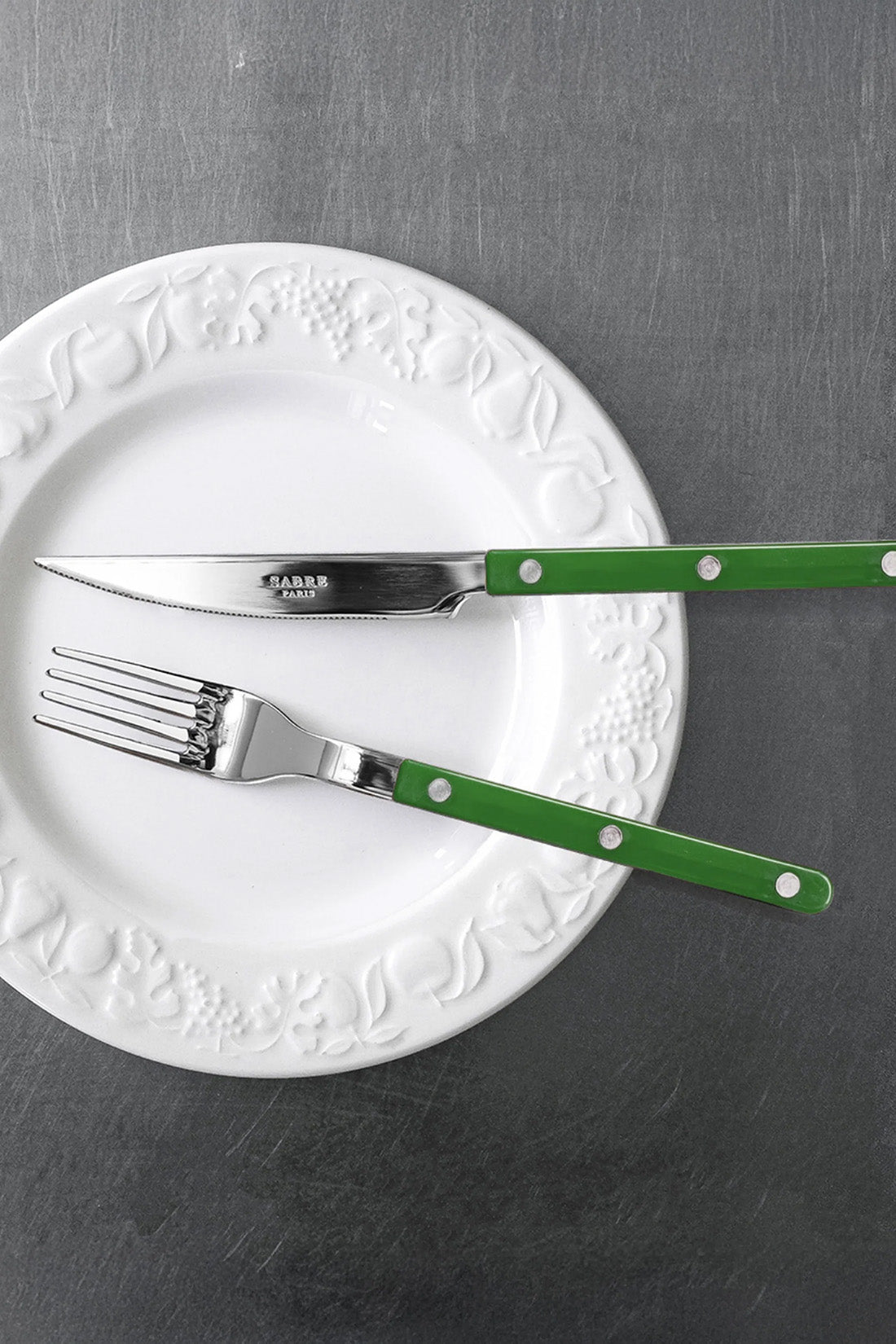 Green Cutlery Set 24 pieces | Sabre Paris