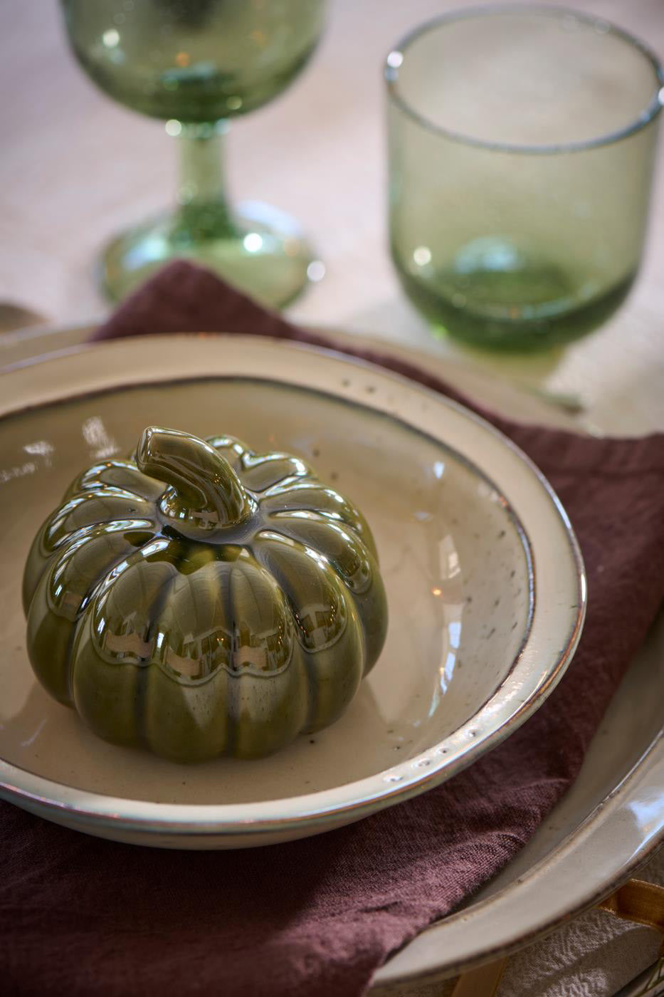 Pumpkin |  Olive Green