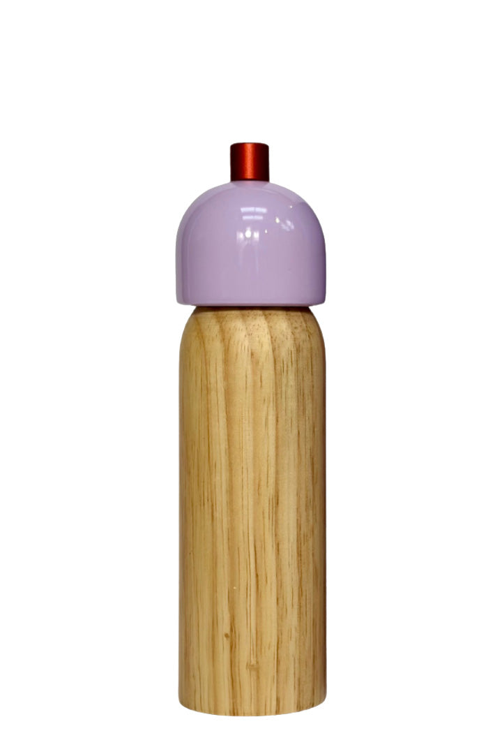 Medium Peeper & Salt Grinder | Lilac & Red