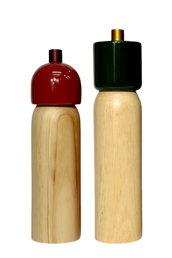 Medium Peeper & Salt Grinder | Red
