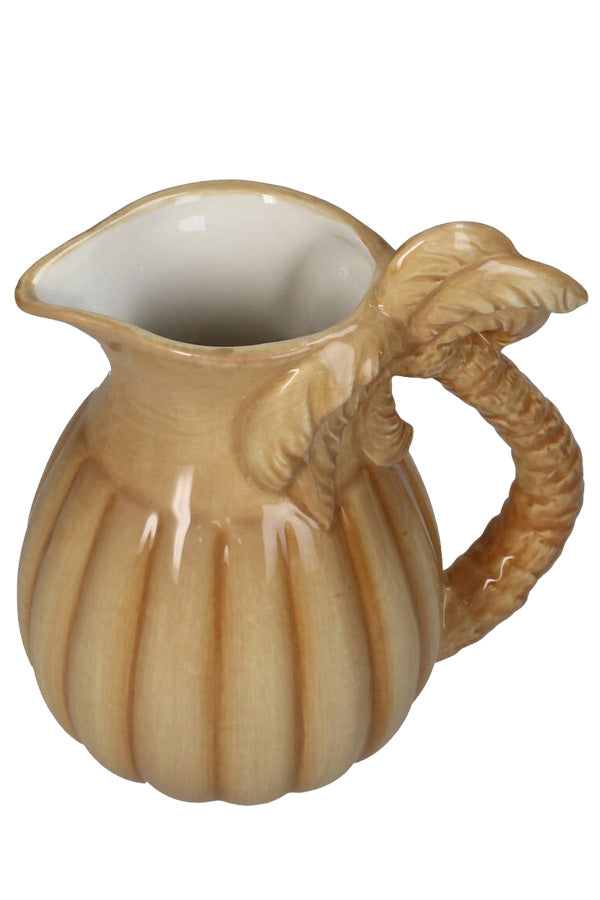 Jug | Beige Palm Tree
